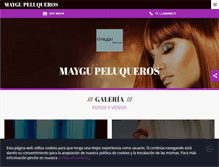 Tablet Screenshot of peluqueriascobena.com